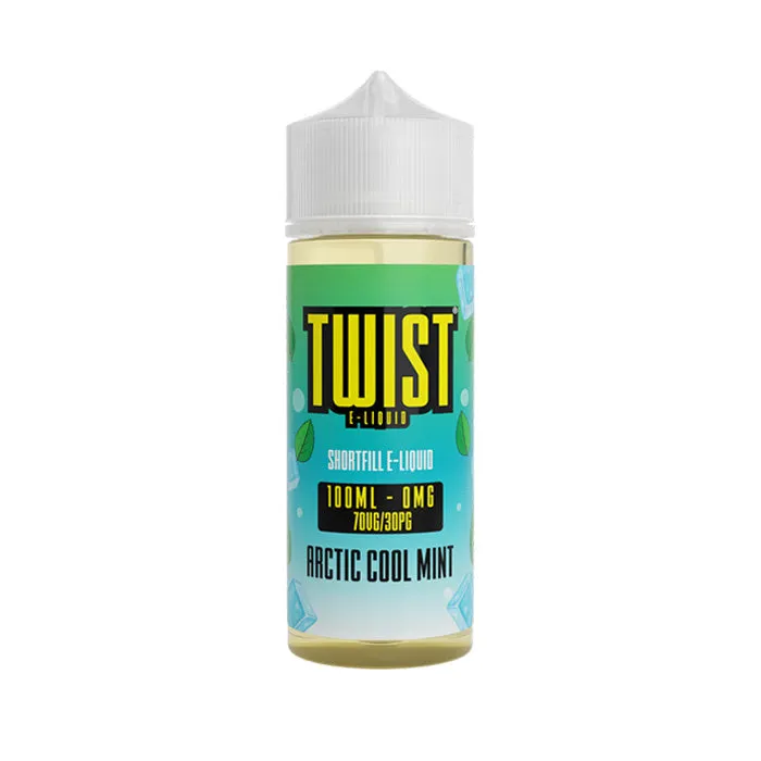 #1 Best Seller: Arctic Cool Mint 100ml Shortfill E-Liquid by Twist  Going Fast!
