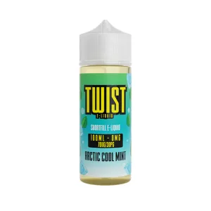 #1 Best Seller: Arctic Cool Mint 100ml Shortfill E-Liquid by Twist  Going Fast!