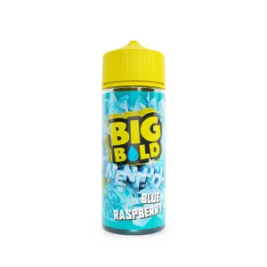 #1 Best Seller: Big Bold Menthols Blue Raspberry Menthol 100ml Shortfill E-Liquid  Limited Release!
