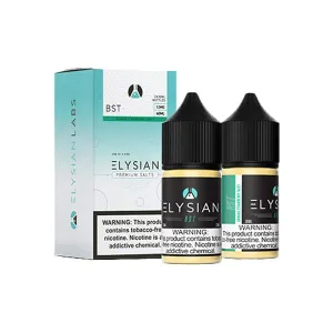 #1 Best Seller: B.S.T. by Elysian Salts Series E-Liquid 60mL (Salt Nic) | 30mL 2-Pack  Limited Release!