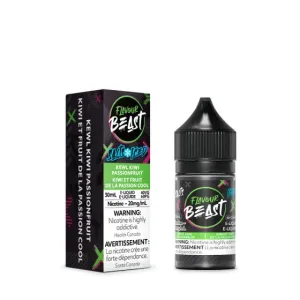 #1 Best Seller: Flavour Beast Kewl Kiwi Passionfruit Iced Salts E-Liquid  Limited Stock!