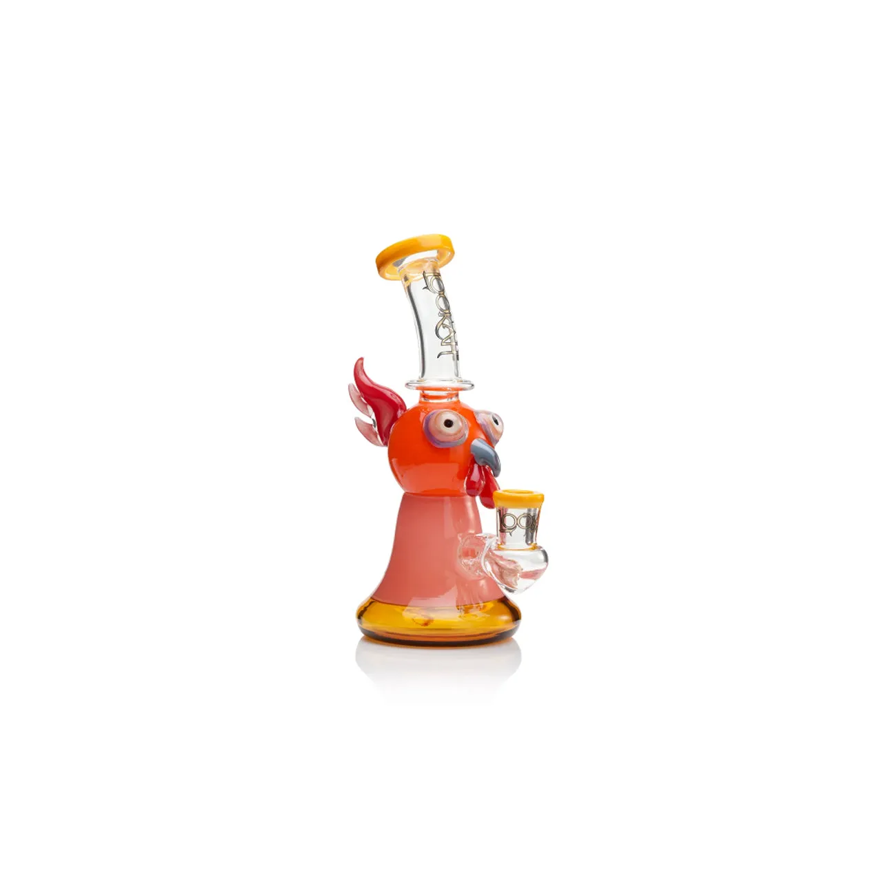 #1 Best Seller: Lookah 10 Cute Cartoon Owl Dab Rig (WPC1219OR)  Almost Gone!