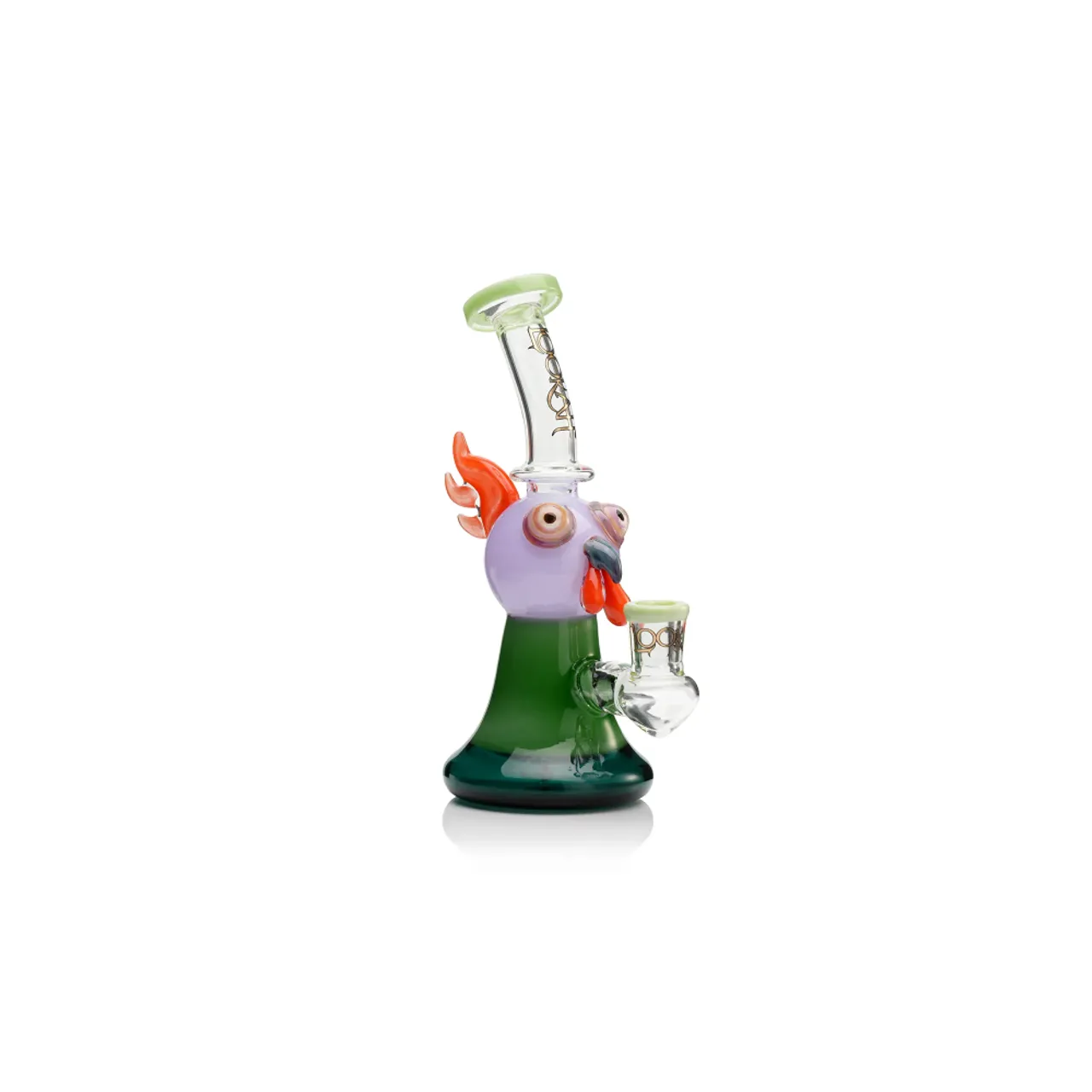 #1 Best Seller: Lookah 10 Cute Cartoon Owl Dab Rig (WPC1219OR)  Almost Gone!