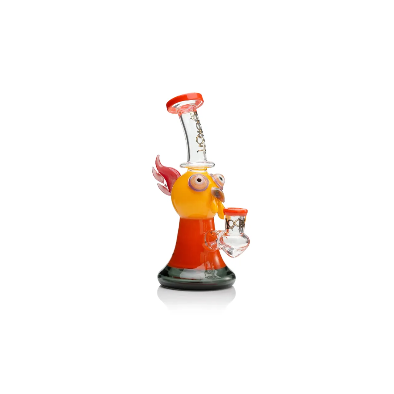 #1 Best Seller: Lookah 10 Cute Cartoon Owl Dab Rig (WPC1219OR)  Almost Gone!