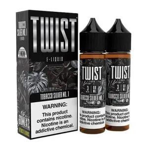 #1 Best Seller: Tobacco Silver No. 1 by Twist E-Liquids 120ml  Last Few Pieces!