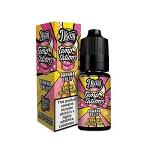 Affordable Luxury Banana Split - Doozy Temptations Nic Salt  Dont Miss Out!