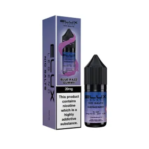 Affordable Luxury Blue Razz Gummy 10ml Nic Salt E-Liquid by Elux Legend  Stylish & Comfortable
