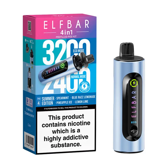 Affordable Luxury Elf Bar 4 in 1 Pod Kit  Stylish & Comfortable