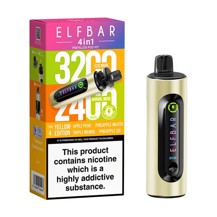 Affordable Luxury Elf Bar 4 in 1 Pod Kit  Stylish & Comfortable