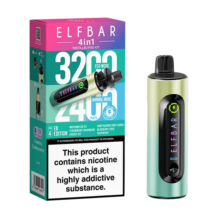 Affordable Luxury Elf Bar 4 in 1 Pod Kit  Stylish & Comfortable