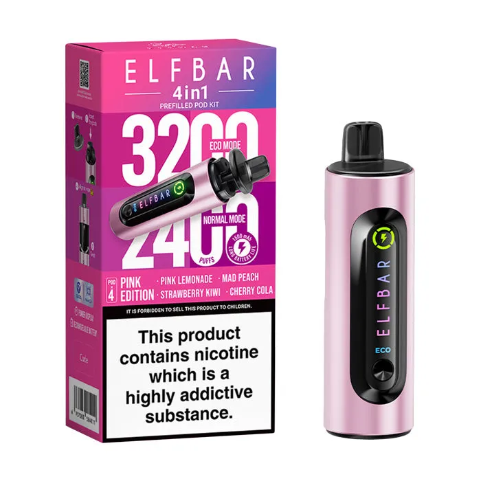 Affordable Luxury Elf Bar 4 in 1 Pod Kit  Stylish & Comfortable