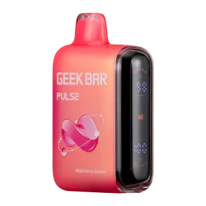 Affordable Luxury Geek Bar Pulse 15000 Puffs Disposable Vape - Savers Edition - Wild Berry Savers  Limited Release!