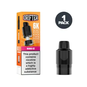 Affordable Luxury Mango Ice Drifter 6K Pre-filled Pods  Ends Soon!