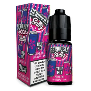Affordable Luxury True Mix 10ml Nic Salt E-Liquid By Seriously Soda  Last Few Pieces!