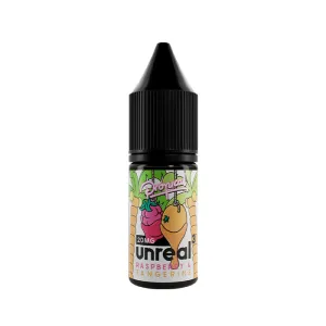 Affordable Luxury Unreal 3 Propical Raspberry & Tangerine 10ml Nic Salt E-Liquid  Dont Miss Out!