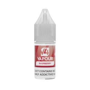 Affordable Luxury V4 Vapour Raspberry 10ml E-Liquid  Almost Gone!