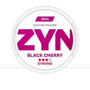 Affordable Luxury ZYN Mini Black Cherry Nicotine Pouches  Last Few Pieces!