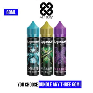 Best-Selling Alt Zero Vape Juice 60ml Pick 3 Bundle  Today Only!