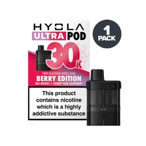 Best-Selling Berry Edition Hyola Ultra 30K Prefilled Pods  Last Chance!
