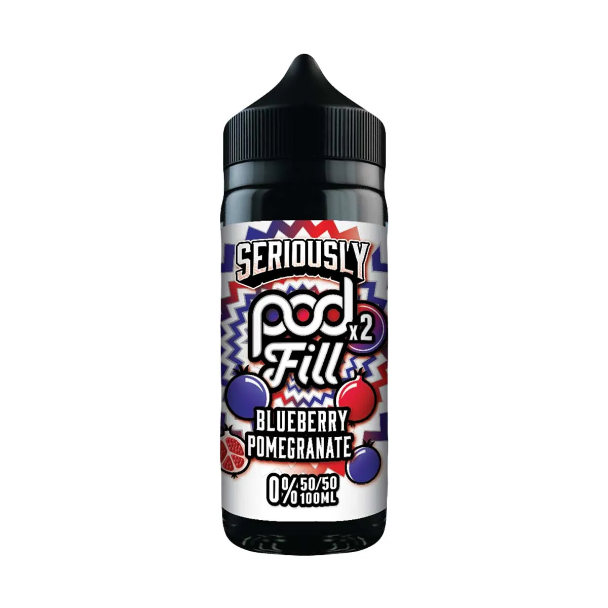 Best-Selling Blueberry Pomegranate Seriously Pod Fill 2 Shortfill 100ml  Going Fast!