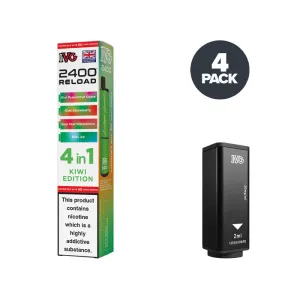 Best-Selling Kiwi Edition IVG 2400 Reload 4 in 1 Prefilled Pods  Almost Gone!