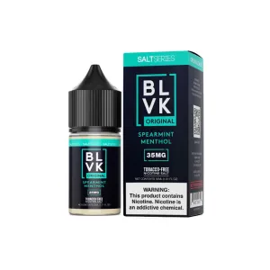Best-Selling Spearmint Menthol (Spearmint) by BLVK Unicorn Nicotine Salt 30ml  Almost Gone!