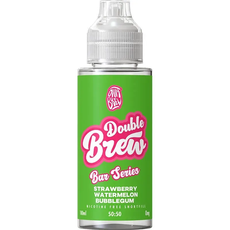 Bestseller Double Brew Bar Series Strawberry Watermelon BG 100ml  Limited Availability!