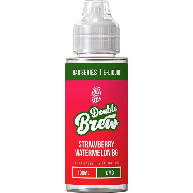 Bestseller Double Brew Bar Series Strawberry Watermelon BG 100ml  Limited Availability!