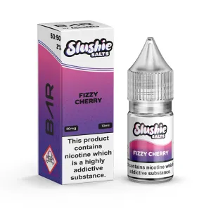 Bestseller Fizzy Cherry Nic Salt E-Liquid by Slushie Salts BAR  Almost Gone!