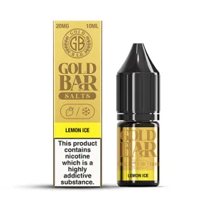 Bestseller Lemon Ice 10ml Nic Salt E-Liquid by Gold Bar  Stylish & Comfortable