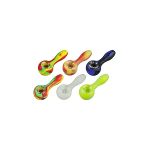 Bestseller Non branded (Hand Pipe)(5-Pack) SHP10 Silicone Spoon Hand Pipe  Stylish & Comfortable