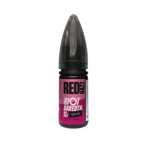 Bestseller Riot Squad BAR EDTN Red Razz 10ml Nic Salt E-Liquid  Going Fast!