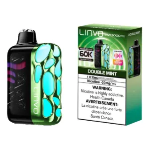 BestSelling Linvo Rave 60K Disposable Vape - Double Mint  Almost Gone!