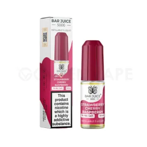 BestSelling Strawberry Cherry Raspberry 10ml Nic Salt E-Liquid By Bar Juice 5000  Stylish & Comfortable