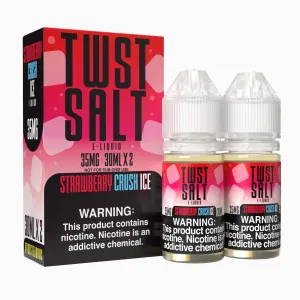 BestSelling Strawberry Crush Ice by Twist Salt E-Liquids 60ml  Ends Soon!
