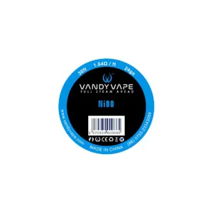 Clearance Price Vandy Vape Build Wire (Wire Spools)(30ft) Ni80  Limited Release!