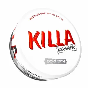 Cold Dry Killa Exclusive Nicotine Snus Pouches  Limited Release!