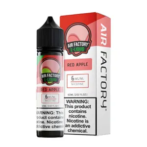 Customer Favorite Air Factory - Red Apple - 60mL  Last Chance!