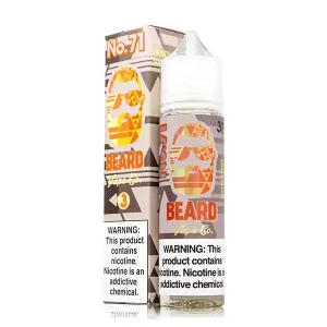 Customer Favorite No. 71 Sweet and Sour Sugar Peach by Beard Vape Co 60mL  Ends Soon!