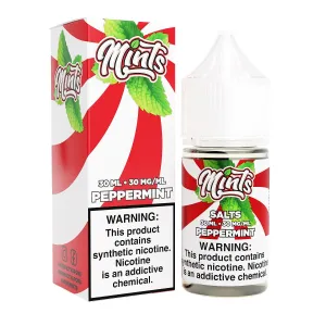 Customer Favorite Peppermint by Mints SALTS E-Liquid 30ml  Going Fast!