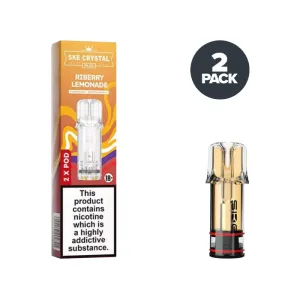 Customer Favorite Riberry Lemonade SKE Crystal Plus Pre-filled Pods  Almost Sold Out!
