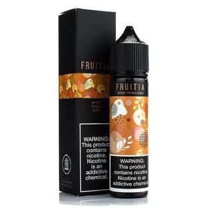 Customer Favorite Sweet Peach by Fruitia E-Liquid 60ml  Last Few Pieces!