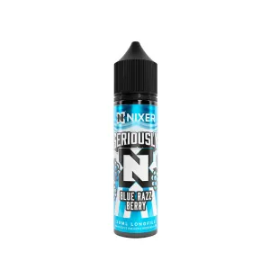 Doorbuster Nixer Seriously Blue Razz Berry 30ml Longfill E-Liquid  Limited Release!
