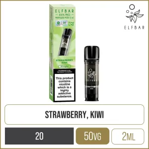 Doorbuster Strawberry Kiwi Elf Bar ELFA PRO Pods 2 Pack  Limited Availability!