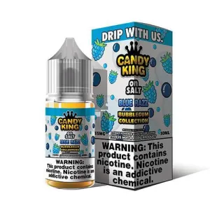 Editors Choice Blue Razz Candy King Bubblegum Series Salts E-Juice 30mL  Limited Release!