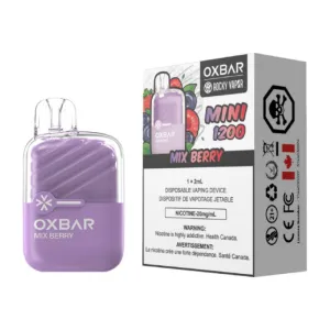 Editors Choice OxBar Mini 1200 - Mix Berry Disposable Vape  Last Few Pieces!