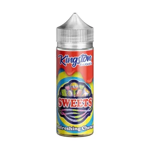 Editors Choice Refreshing Chews Kingston Sweets Shortfill E-liquids 100ml  Dont Miss Out!