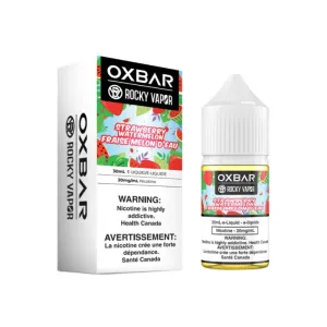 Editors Choice Rocky Vapor OxBar E-liquids - Strawberry Watermelon  Stylish & Comfortable
