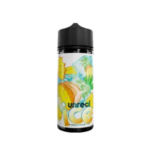 Editors Choice Unreal Ice Pineapple Ice 100ml Shortfill E-Liquid  Ends Soon!
