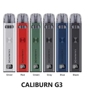 Editors Choice UWELL CALIBURN G3 POD KIT  Limited Availability!